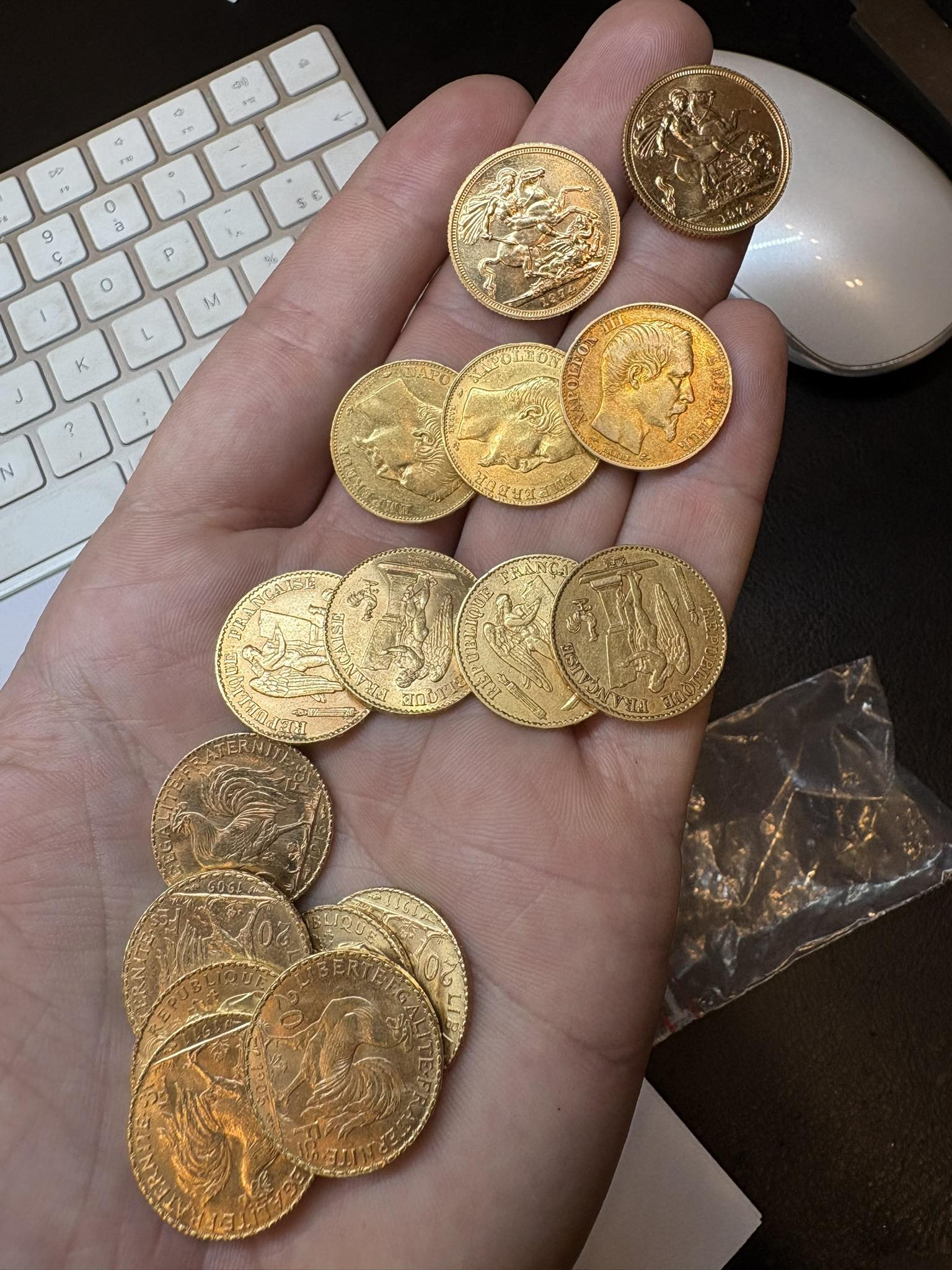 Quelle pièce d'or choisir pour investir
